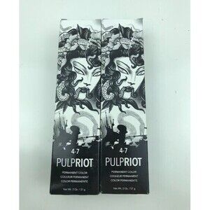 2 Pulp Riot 4-7 Matte Permanent Hair Color 2 fl.oz - NEW